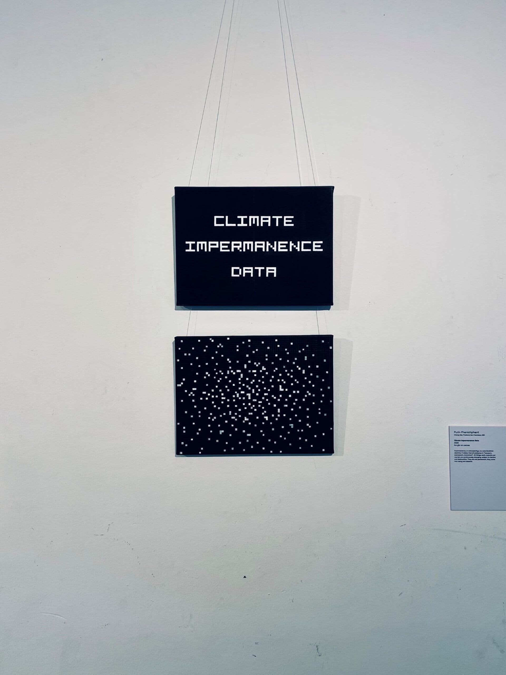 This art piece was presented during the final Art and Science fair.